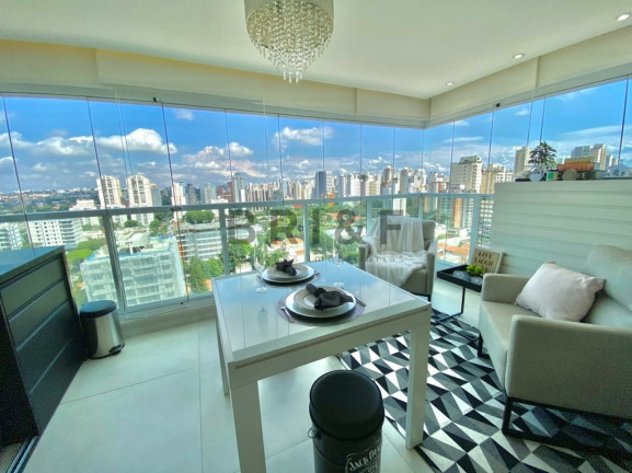 Imagem Apartamento com 1 Quarto à Venda, 58 m² em Brooklin - São Paulo Imagem Apartamento com 1 Quarto à Venda, 58 m² em Brooklin - São Paulo