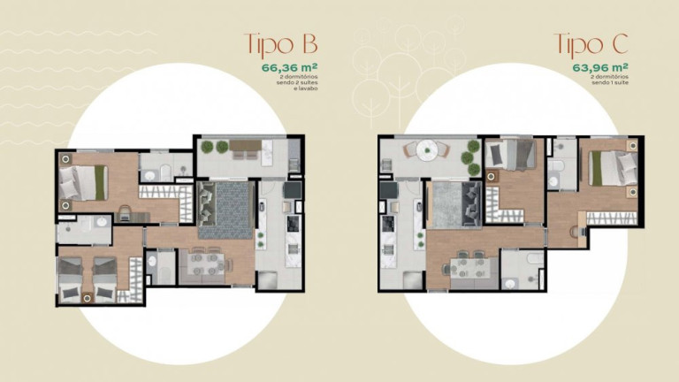 Imagem Apartamento com 2 Quartos à Venda, 64 m² em Taboão - Bragança Paulista Imagem Apartamento com 2 Quartos à Venda, 64 m² em Taboão - Bragança Paulista