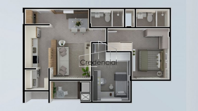 Imagem Apartamento com 2 Quartos à Venda, 66 m² em Glória - Joinville Imagem Apartamento com 2 Quartos à Venda, 66 m² em Glória - Joinville