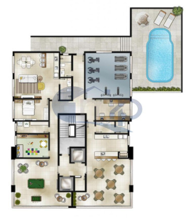 Imagem Apartamento com 3 Quartos à Venda, 130 m² em Centro - Torres Imagem Apartamento com 3 Quartos à Venda, 130 m² em Centro - Torres