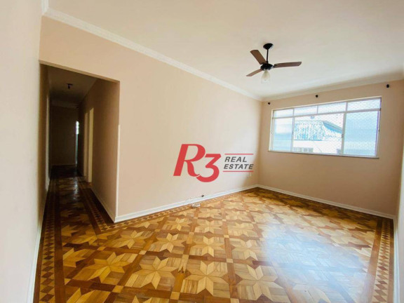 Apartamento com 3 Quartos à Venda, 100 m² em Gonzaga - Santos