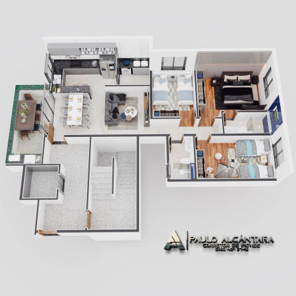Imagem Apartamento com 3 Quartos à Venda, 95 m² em Iguaçu - Ipatinga