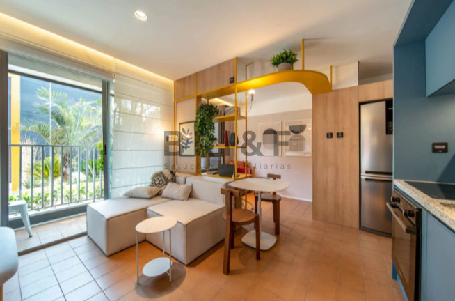 Apartamento com 2 Quartos à Venda, 37 m² em Santo Amaro - São Paulo