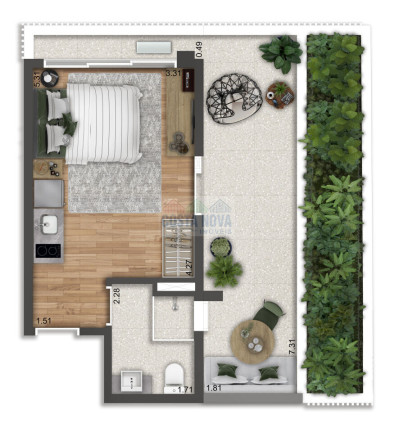 Imagem Apartamento com 1 Quarto à Venda, 27 m² em Jardim Paulista - São Paulo Imagem Apartamento com 1 Quarto à Venda, 27 m² em Jardim Paulista - São Paulo