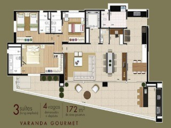 Imagem Apartamento com 4 Quartos à Venda, 171 m² em Perdizes - São Paulo Imagem Apartamento com 4 Quartos à Venda, 171 m² em Perdizes - São Paulo
