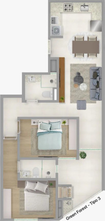 Imagem Imóvel com 3 Quartos à Venda, 70 m² em Morretes - Itapema Imagem Imóvel com 3 Quartos à Venda, 70 m² em Morretes - Itapema