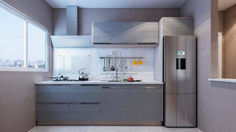 Imagem Apartamento com 1 Quarto à Venda, 40 m² em Guilhermina - Praia Grande