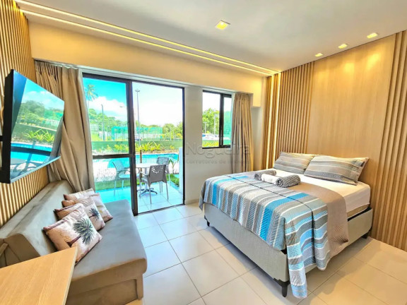 Flat com 1 Quarto à Venda, 29 m² em Muro Alto - Ipojuca