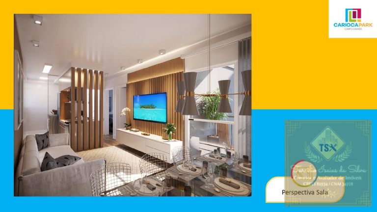 Imagem Apartamento com 2 Quartos à Venda, 45 m² em Campo Grande - Rio De Janeiro