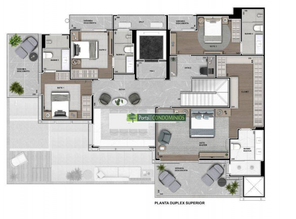 Imagem Apartamento com 3 Quartos à Venda, 228 m² em Ecoville - Curitiba