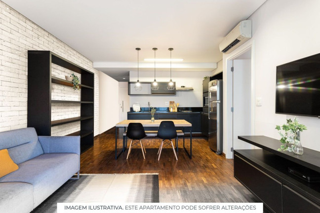 Imagem Apartamento com 1 Quarto para Alugar, 68 m² em Vila Nova Conceição - São Paulo