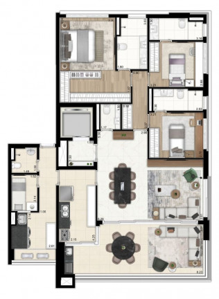 Imagem Apartamento com 3 Quartos à Venda, 156 m² em Paraíso - São Paulo Imagem Apartamento com 3 Quartos à Venda, 156 m² em Paraíso - São Paulo