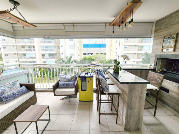 Imagem Apartamento com 3 Quartos à Venda, 123 m² em Campo Belo - São Paulo