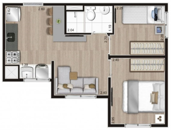 Imagem Imóvel com 2 Quartos à Venda, 35 m² em Tucuruvi - São Paulo Imagem Imóvel com 2 Quartos à Venda, 35 m² em Tucuruvi - São Paulo