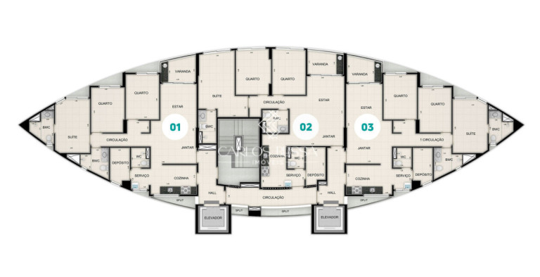 Imagem Apartamento com 3 Quartos à Venda, 85 m² em Graças - Recife