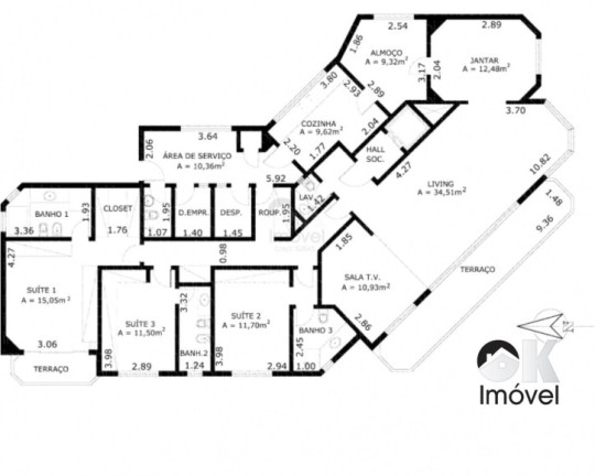 Imagem Apartamento com 3 Quartos à Venda, 207 m² em Vila Nova Conceição - São Paulo
