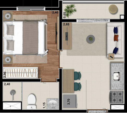 Imagem Apartamento com 1 Quarto à Venda, 26 m² em Saúde - São Paulo Imagem Apartamento com 1 Quarto à Venda, 26 m² em Saúde - São Paulo