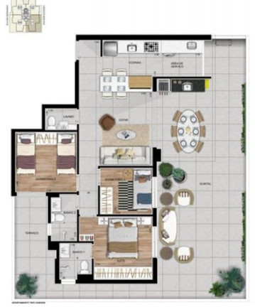 Imagem Apartamento com 3 Quartos à Venda, 103 m² em Tatuapé - São Paulo