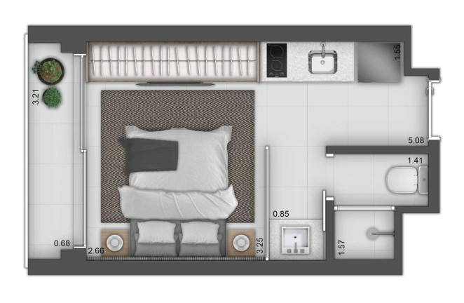 Imagem Apartamento com 1 Quarto à Venda, 35 m² em Vila Nova Conceição - São Paulo Imagem Apartamento com 1 Quarto à Venda, 35 m² em Vila Nova Conceição - São Paulo