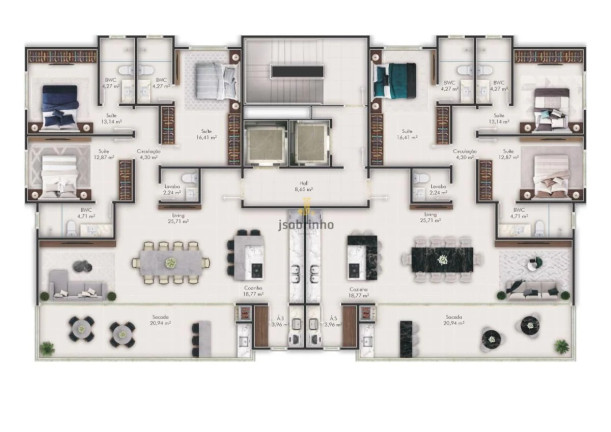 Imagem Apartamento com 3 Quartos à Venda, 151 m² em Meia Praia - Itapema Imagem Apartamento com 3 Quartos à Venda, 151 m² em Meia Praia - Itapema