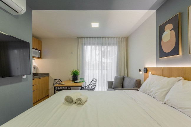 Apartamento com 1 Quarto para Alugar, 17 m² em Prado Velho - Curitiba
