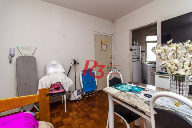Imagem Apartamento com 1 Quarto à Venda, 50 m² em Centro - São Vicente Imagem Apartamento com 1 Quarto à Venda, 50 m² em Centro - São Vicente