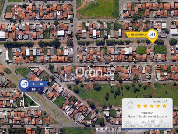 Imagem Terreno à Venda, 404 m² em Residencial Forteville - Goiânia Imagem Terreno à Venda, 404 m² em Residencial Forteville - Goiânia