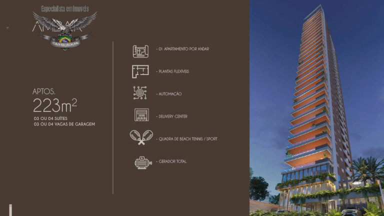 Imagem Apartamento com 4 Quartos à Venda, 223 m² em Umarizal - Belém Imagem Apartamento com 4 Quartos à Venda, 223 m² em Umarizal - Belém