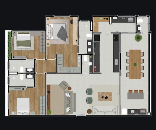 Imagem Imóvel com 3 Quartos à Venda, 173 m² em Gió Gardênia - Atibaia