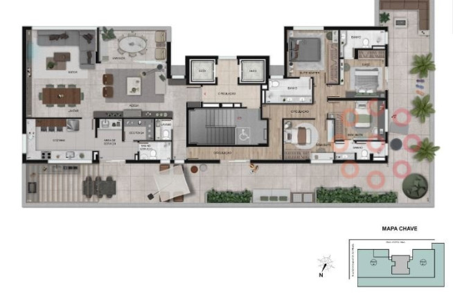 Imagem Cobertura com 4 Quartos à Venda, 312 m² em Santo Antônio - Belo Horizonte