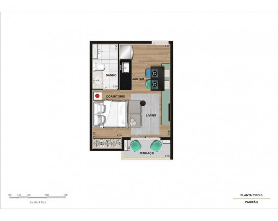 Imagem Apartamento com 2 Quartos à Venda, 52 m² em Santa Cecília - São Paulo Imagem Apartamento com 2 Quartos à Venda, 52 m² em Santa Cecília - São Paulo