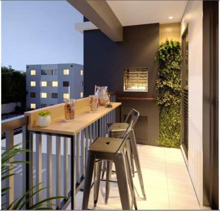 Imagem Apartamento com 2 Quartos à Venda, 55 m² em Costeira - São José Dos Pinhais
