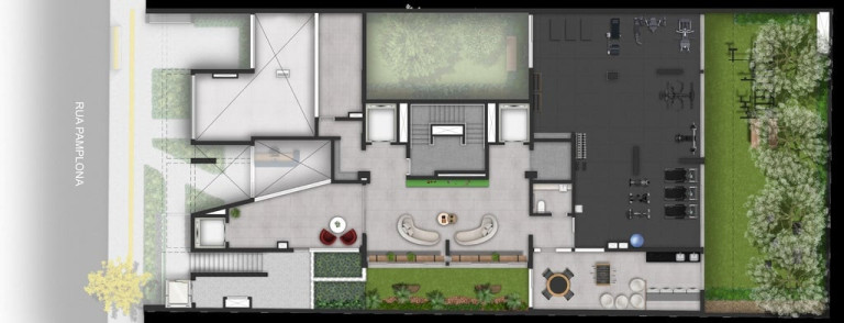 Imagem Apartamento com 1 Quarto à Venda, 54 m² em Jardins - São Paulo Imagem Apartamento com 1 Quarto à Venda, 54 m² em Jardins - São Paulo