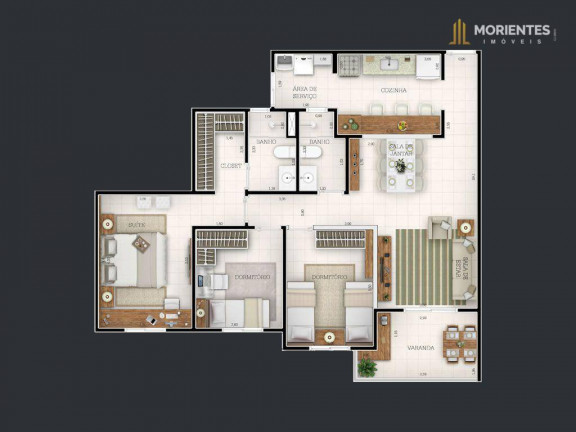 Imagem Apartamento com 3 Quartos à Venda, 90 m² em Vila Rica - Jundiaí Imagem Apartamento com 3 Quartos à Venda, 90 m² em Vila Rica - Jundiaí