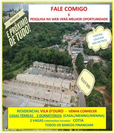 Imagem Casa de Condomínio com 3 Quartos à Venda, 110 m² em Chácara Tropical (caucaia Do Alto) - Cotia Imagem Casa de Condomínio com 3 Quartos à Venda, 110 m² em Chácara Tropical (caucaia Do Alto) - Cotia