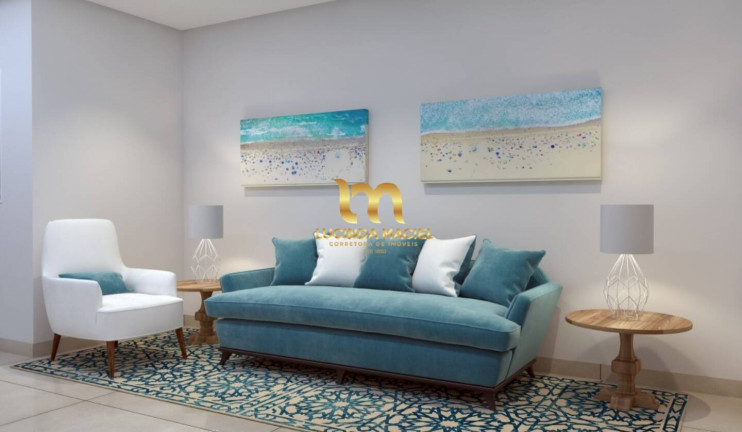 Imagem Apartamento com 2 Quartos à Venda, 62 m² em Guilhermina - Praia Grande