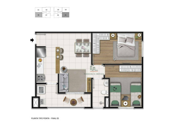 Imagem Cobertura com 2 Quartos à Venda, 94 m² em Fátima - Niterói Imagem Cobertura com 2 Quartos à Venda, 94 m² em Fátima - Niterói