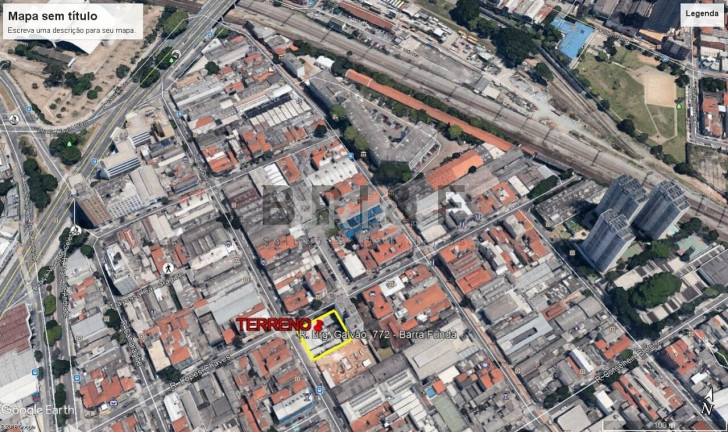 Imagem Terreno à Venda, 623 m² em Barra Funda - São Paulo Imagem Terreno à Venda, 623 m² em Barra Funda - São Paulo