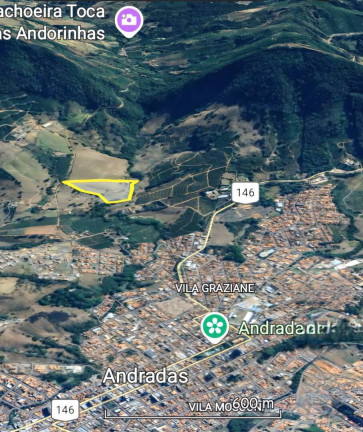Imagem Terreno à Venda, 2 m² em Andradas Imagem Terreno à Venda, 2 m² em Andradas
