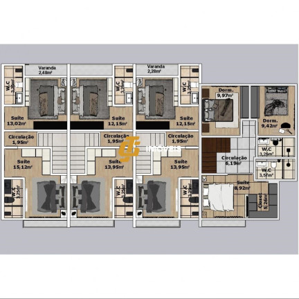 Imagem Sobrado com 2 Quartos à Venda, 97 m² em Santa Clara - Camboriú Imagem Sobrado com 2 Quartos à Venda, 97 m² em Santa Clara - Camboriú