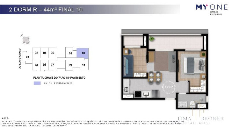 Imagem Apartamento com 1 Quarto à Venda, 31 m² em Santo Amaro - São Paulo