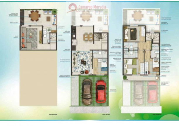 Imagem Casa de Condomínio com 3 Quartos à Venda, 95 m² em Parque Santa Rosa - Suzano