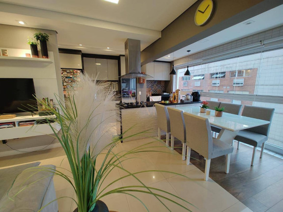 Imagem Apartamento com 1 Quarto à Venda, 57 m² em Gonzaga - Santos Imagem Apartamento com 1 Quarto à Venda, 57 m² em Gonzaga - Santos