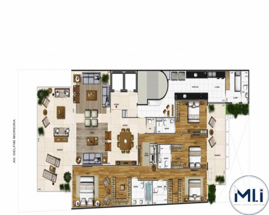 Imagem Imóvel com 4 Quartos à Venda, 295 m² em Leblon - Rio De Janeiro Imagem Imóvel com 4 Quartos à Venda, 295 m² em Leblon - Rio De Janeiro