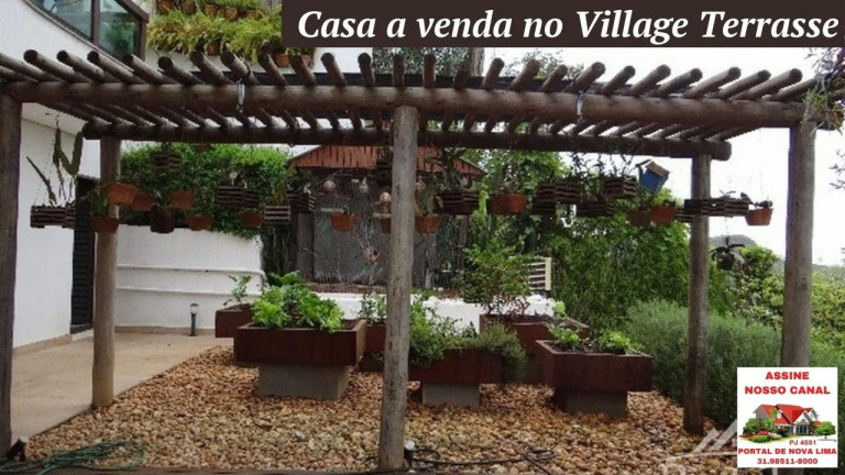 Imagem Casa com 4 Quartos à Venda,  em Village Terrasse - Nova Lima