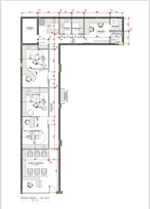 Sala Comercial para Alugar, 100 m² em Centro - Balneário Camboriú