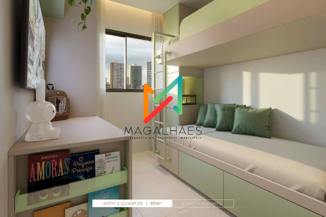 Imagem Apartamento com 3 Quartos à Venda, 48 m² em Casa Amarela - Recife