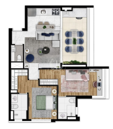 Imagem Apartamento com 2 Quartos à Venda, 23 m² em Paraíso - São Paulo Imagem Apartamento com 2 Quartos à Venda, 23 m² em Paraíso - São Paulo