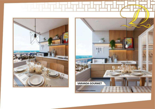 Imagem Apartamento com 2 Quartos à Venda, 72 m² em Vila Guilhermina - Praia Grande