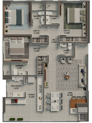Imagem Apartamento com 2 Quartos à Venda, 116 m² em Meia Praia - Itapema Imagem Apartamento com 2 Quartos à Venda, 116 m² em Meia Praia - Itapema